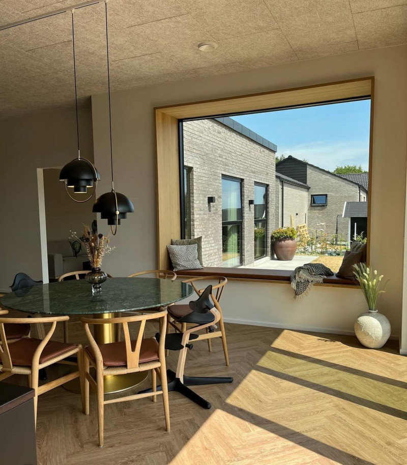 Arkitekttegnet villa – færdiggjort før konkurs