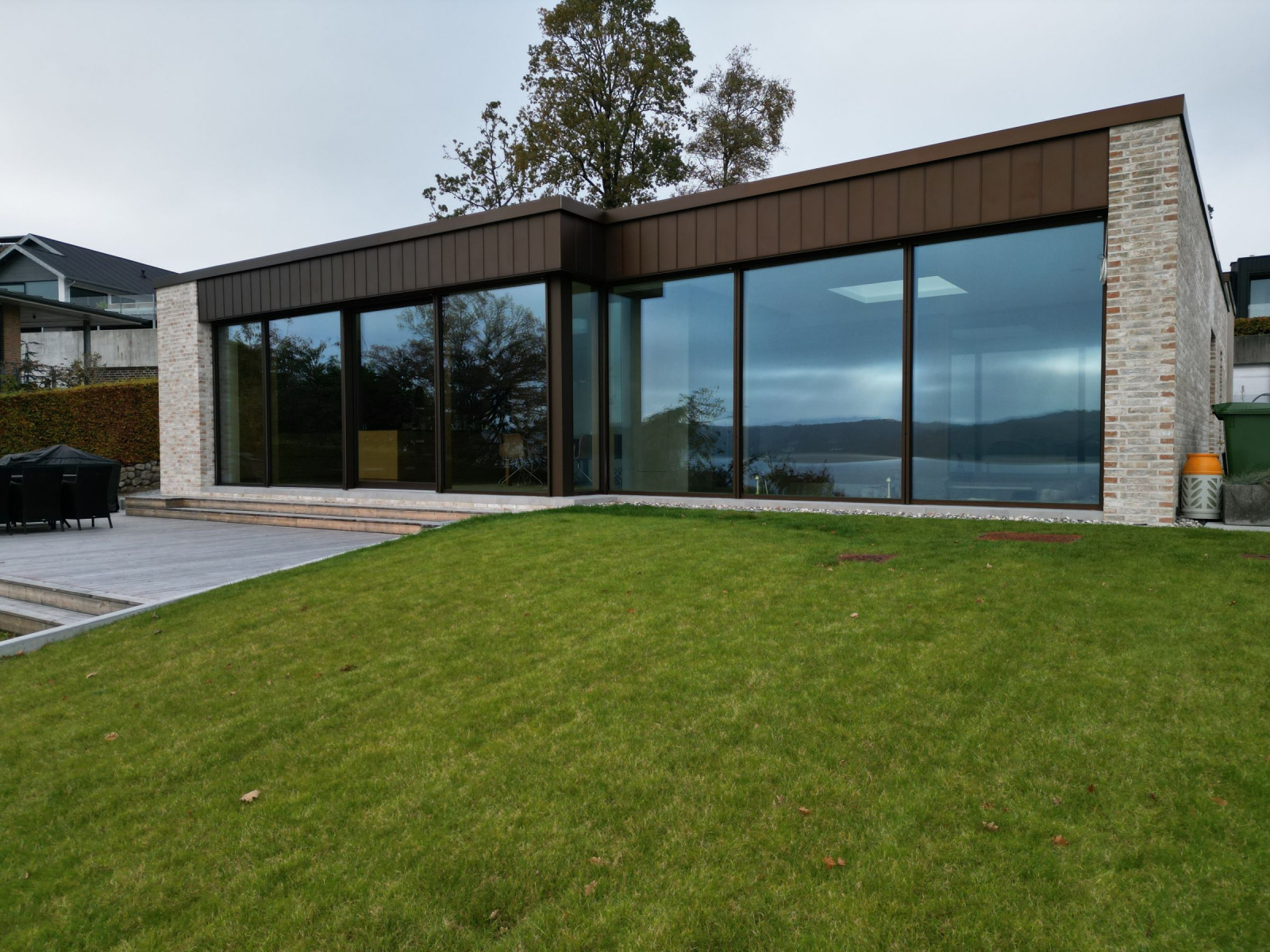 Arkitekttegnet villa – overtaget efter konkurs