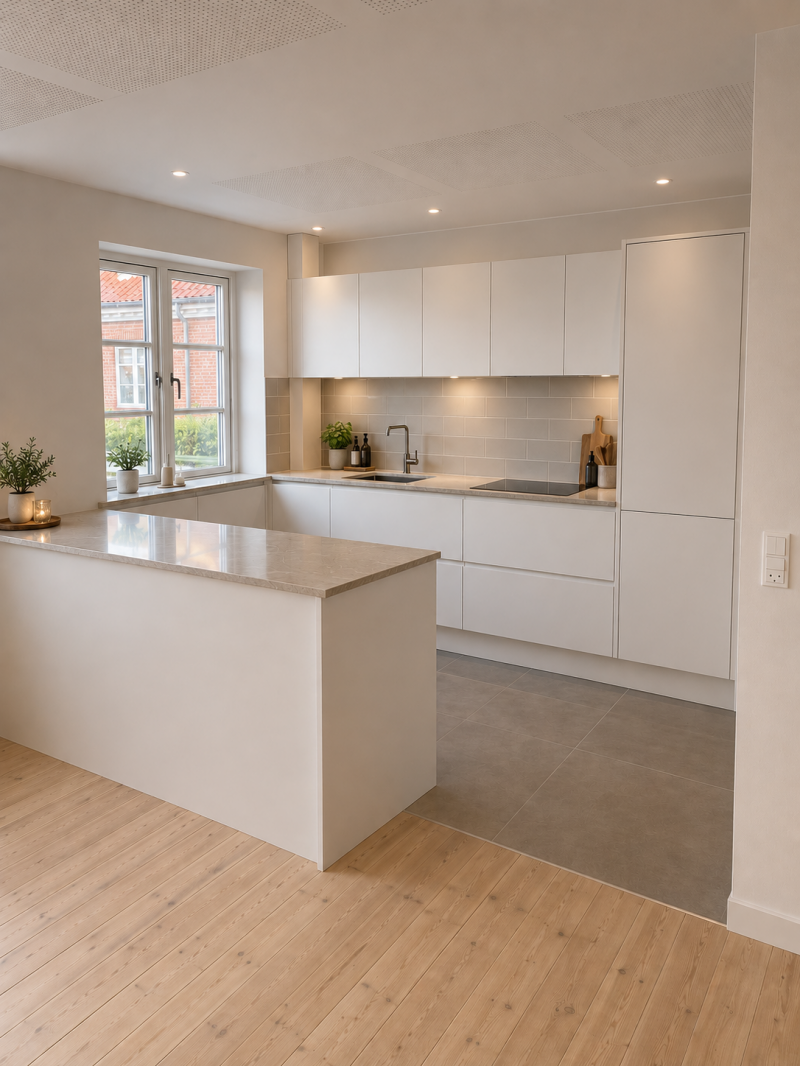 Renovering køkken og badeværelse Horsens