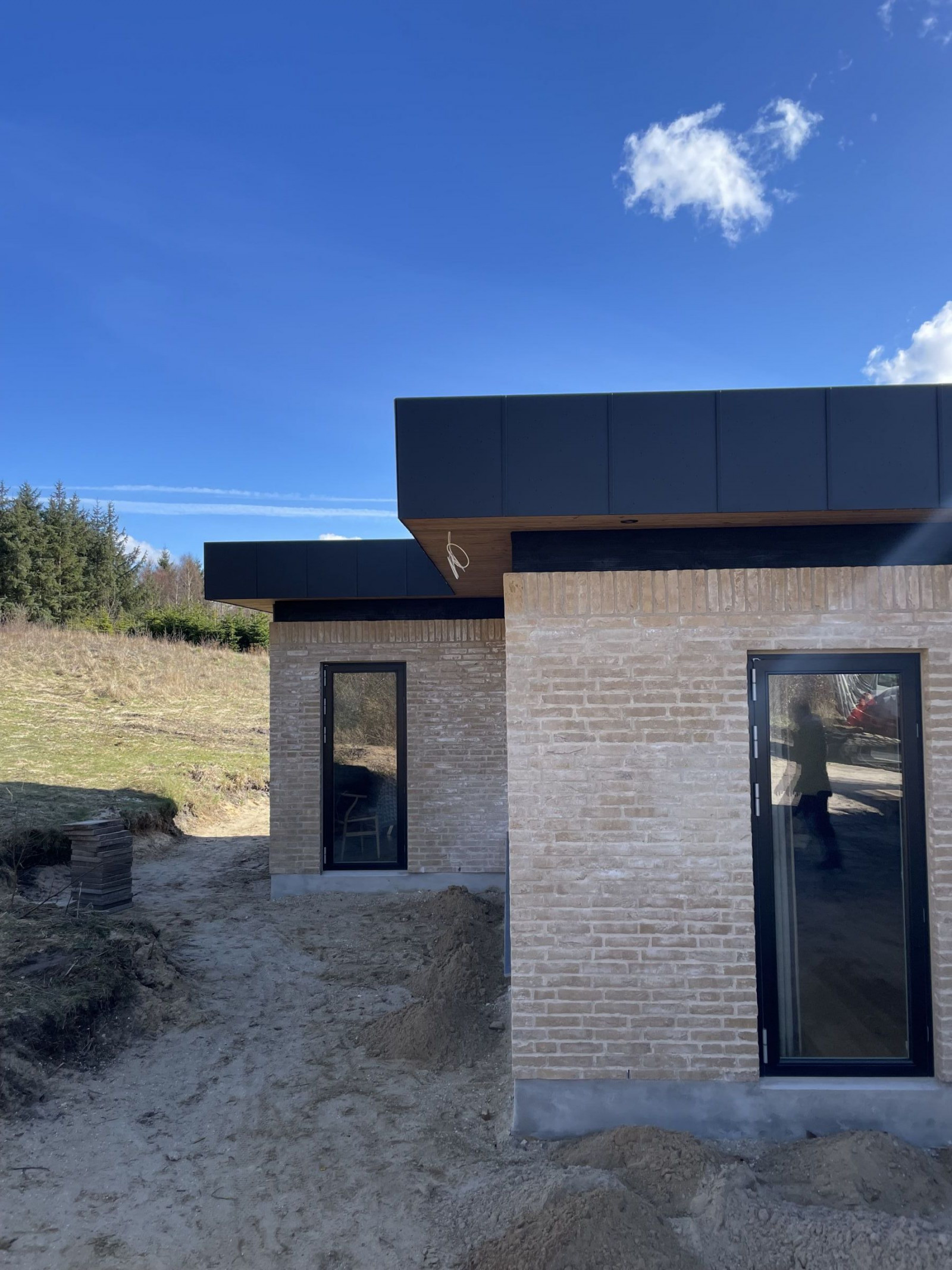 Arkitekttegnet villa – overtaget efter konkurs